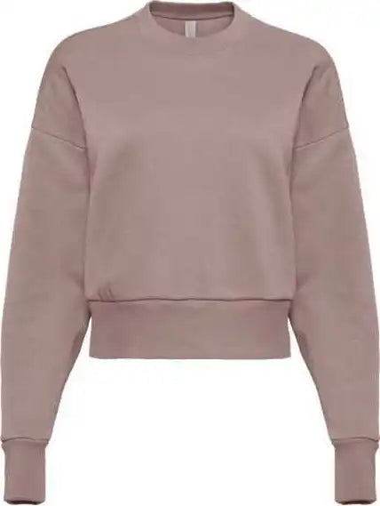 Next Level 9087 Women’s Heavyweight Crewneck Sweatshirt - Shiitake