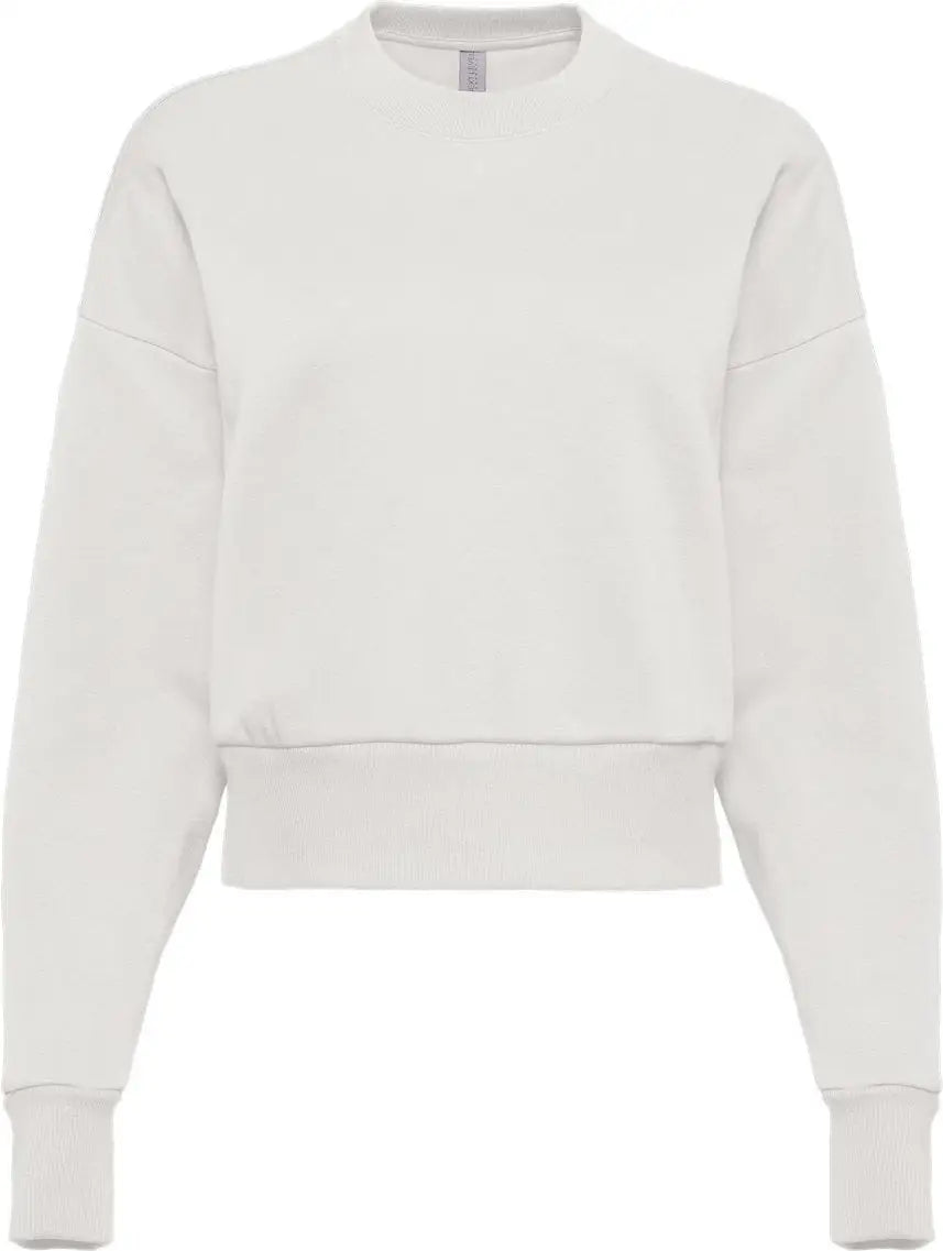 Next Level 9087 Women’s Heavyweight Sweatshirt - Bone - Ivory / Ladies Xs
