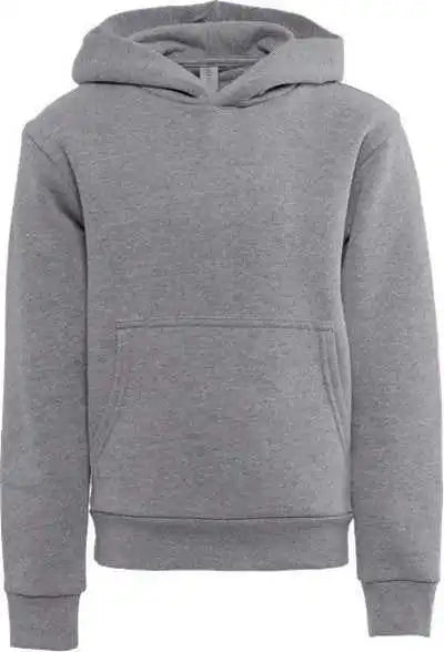 Next Level 9113 Youth Fleece Hoodie - Heather Gray