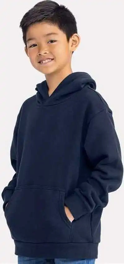 Next Level 9113 Youth Fleece Hoodie Midnight Navy