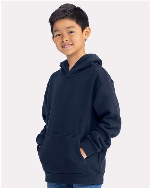 Next Level 9113 Youth Santa Barbara Fleece Pullover Hoodie - Midnight Navy