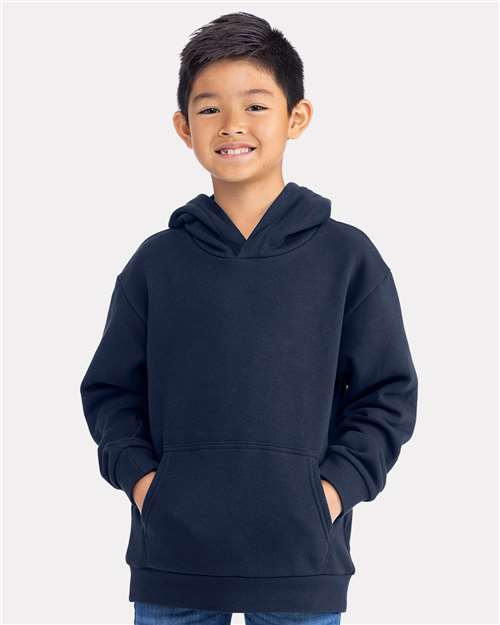 Next Level 9113 Youth Santa Barbara Fleece Pullover Hoodie - Midnight Navy