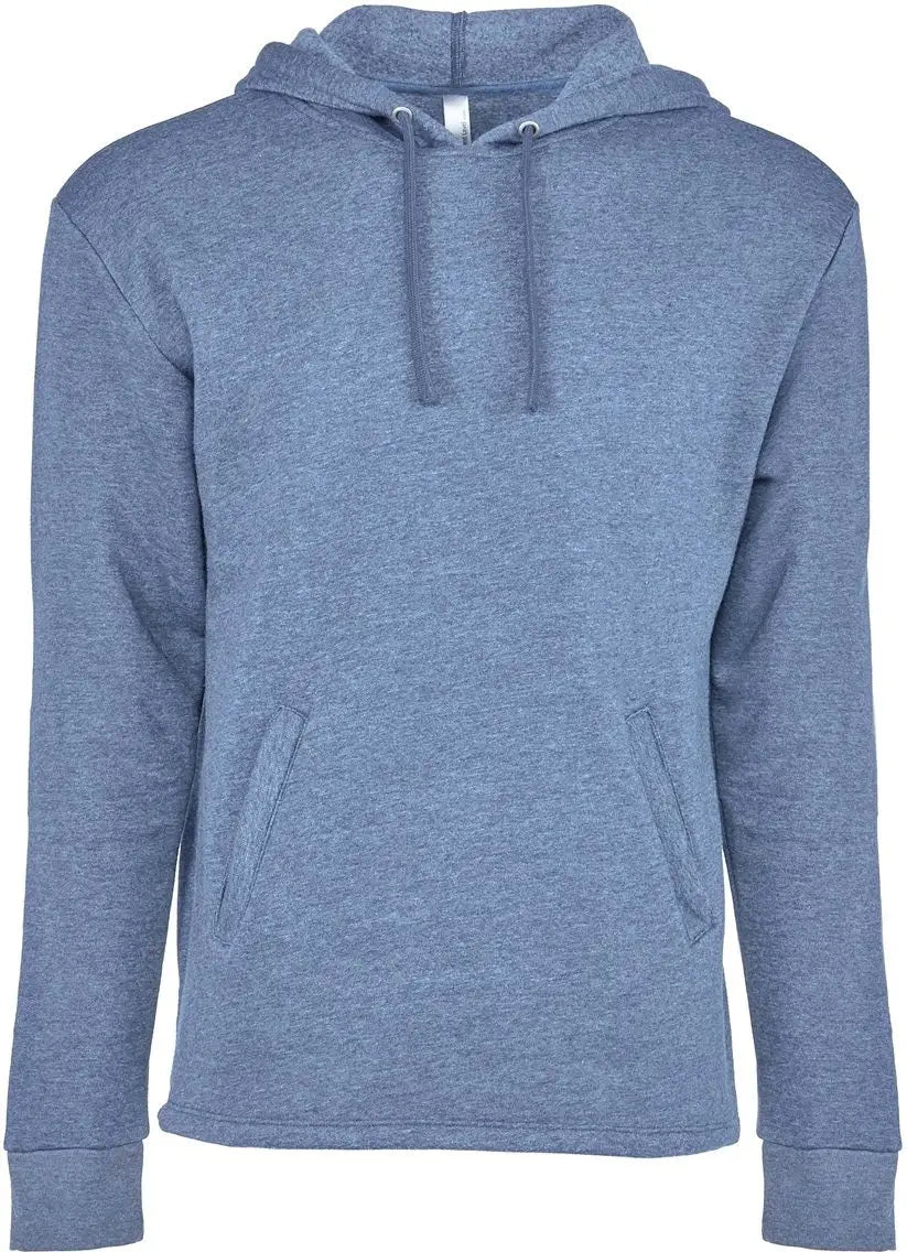 Next Level 9300 Malibu Welt Pocket Hoodie - Heather Bay Blue