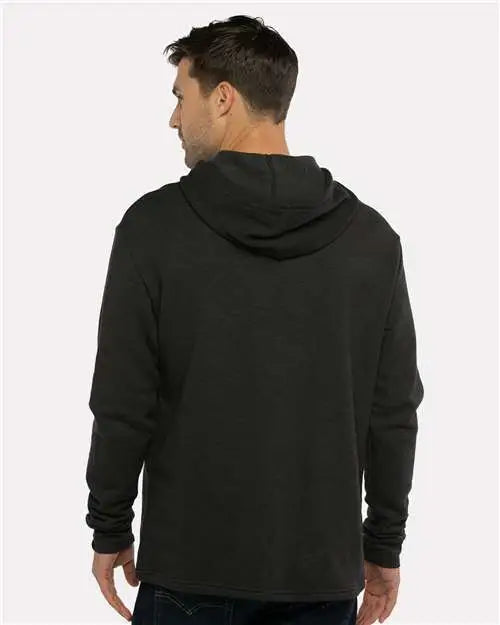 Next Level 9300 Malibu Welt Pocket Hoodie - Heather Black