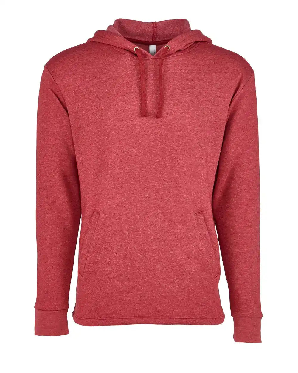 Next Level 9300 Malibu Welt Pocket Hoodie - Heather Cardinal - Xs