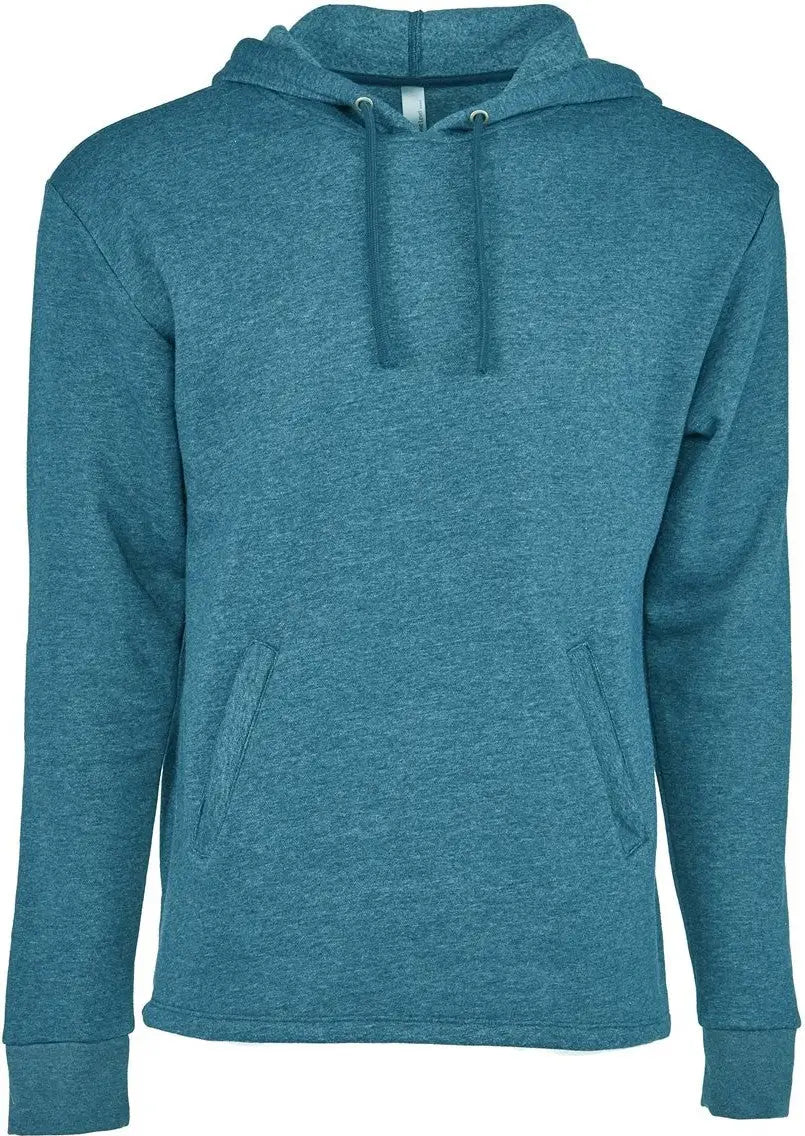Next Level 9300 Malibu Welt Pocket Hoodie - Heather Teal