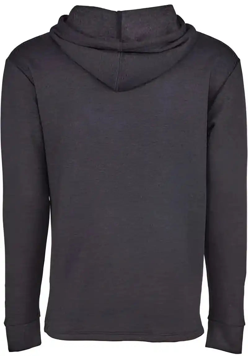 Next Level 9300 Unisex Malibu Welt Pocket Hoodie - Heather Black