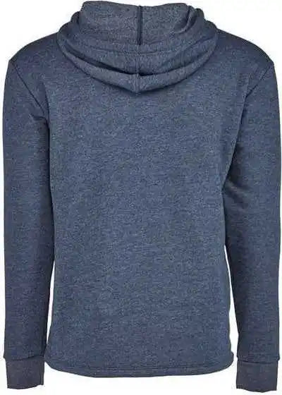 Next Level 9300 Unisex Malibu Welt Pocket Hoodie Heather Midnight Navy