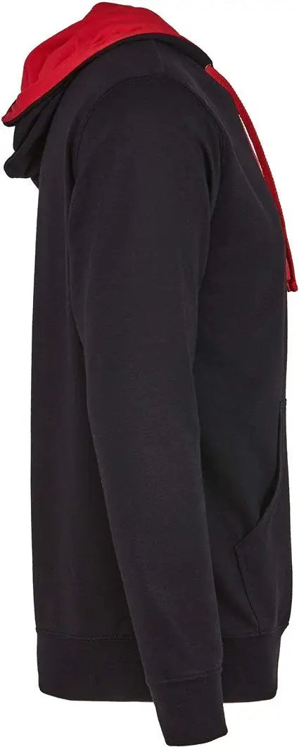 Next Level 9301 Laguna Hoodie - Black - Red