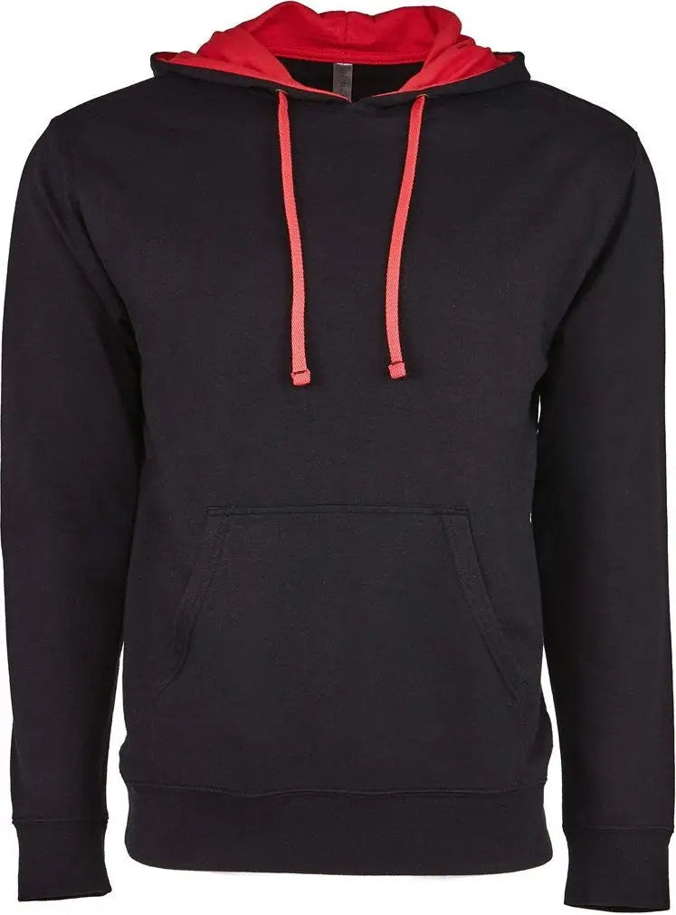 Next Level 9301 Laguna Hoodie - Black - Red