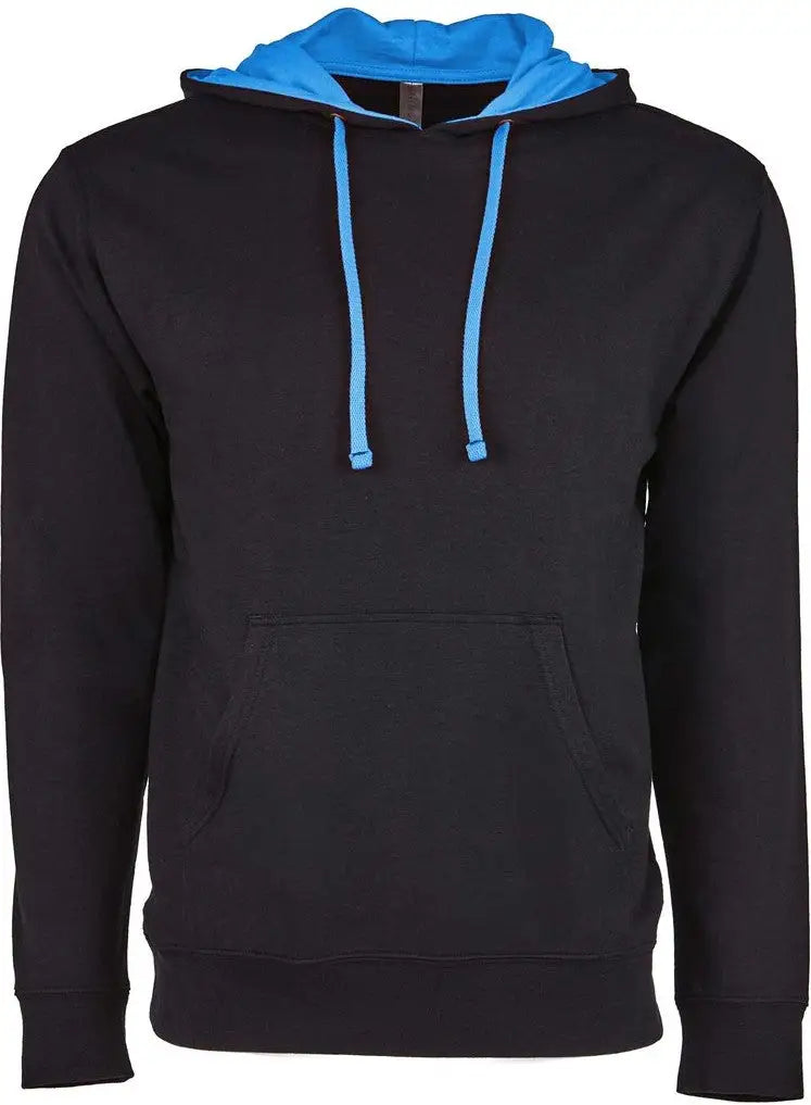 Next Level 9301 Laguna Hoodie - Black - Turquoise