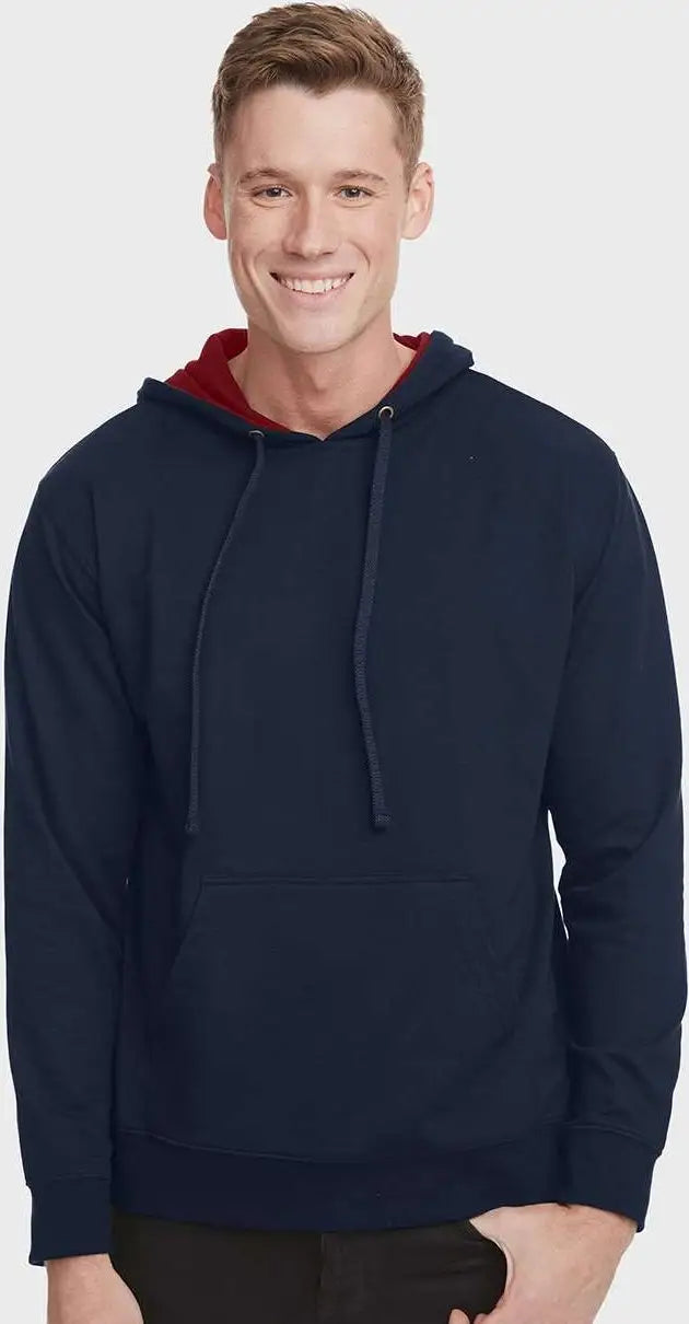 Next Level 9301 Laguna Hoodie - Midnight Navy - Cardinal - Navy/ / Adult Xs
