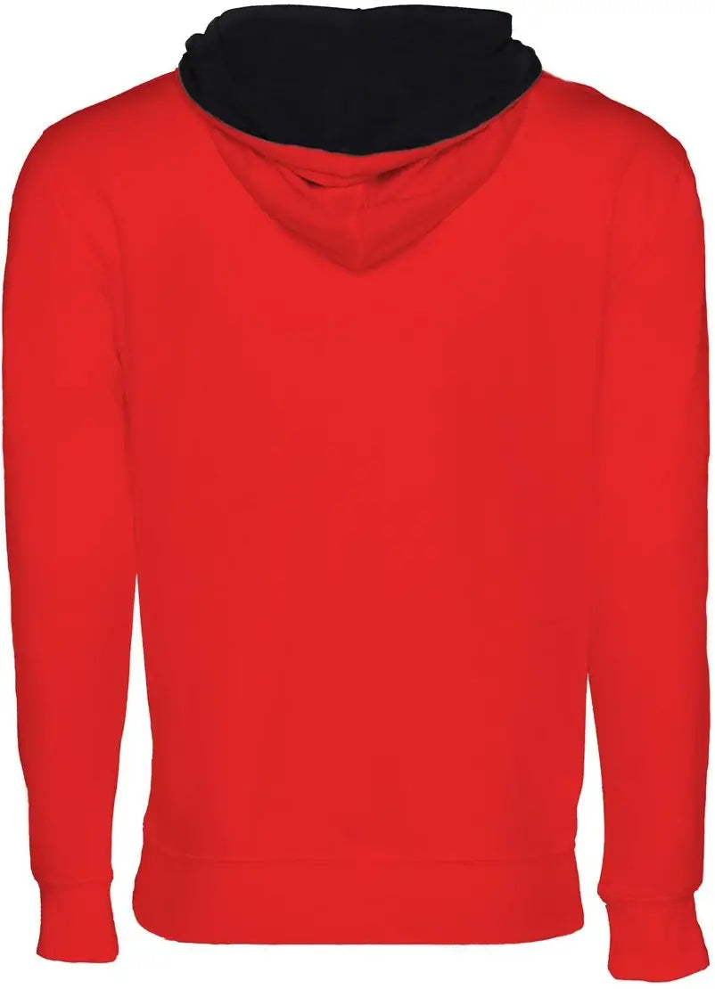 Next Level 9301 Laguna Hoodie - Red - Black - Red/ / Adult Xs