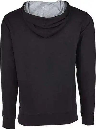 Next Level 9301 Unisex Laguna Hoodie Black Heather Gray
