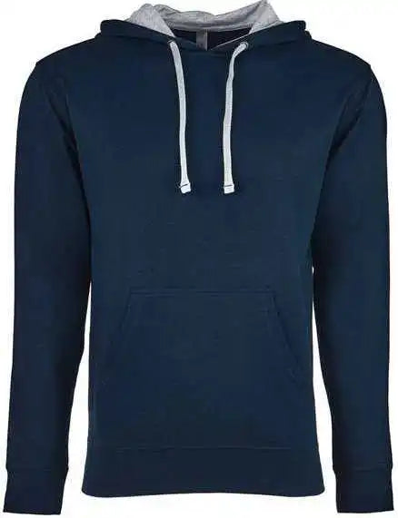 Next Level 9301 Unisex Laguna Hoodie Midnight Navy Heather Gray