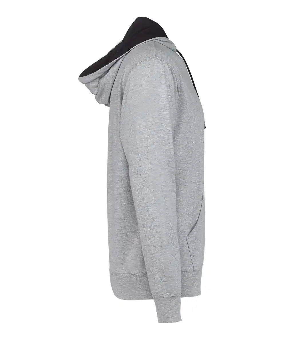 Next Level 9301n Laguna Hoodie - 9301 - Heather Grey Black - Grey/ / Xs