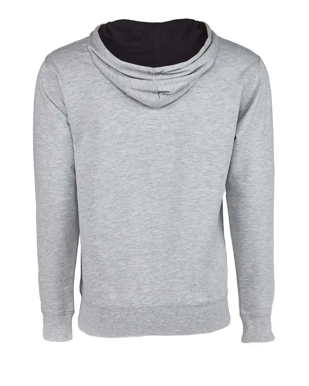 Next Level 9301n Laguna Hoodie - 9301 - Heather Grey Black