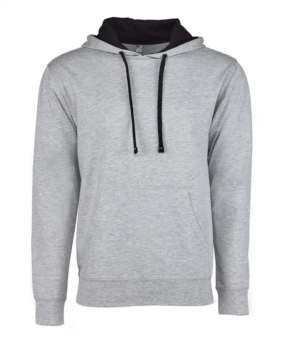 Next Level 9301n Laguna Hoodie - 9301 - Heather Grey Black - Grey/ / Xs