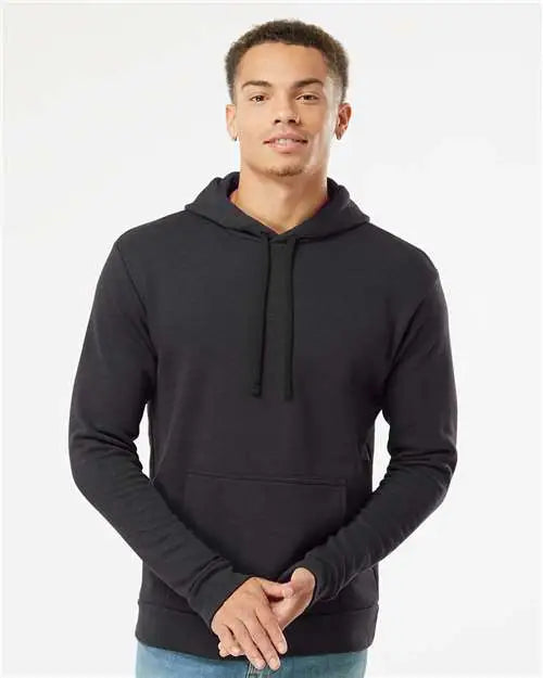 Next Level 9302 Malibu Hoodie - Heather Black