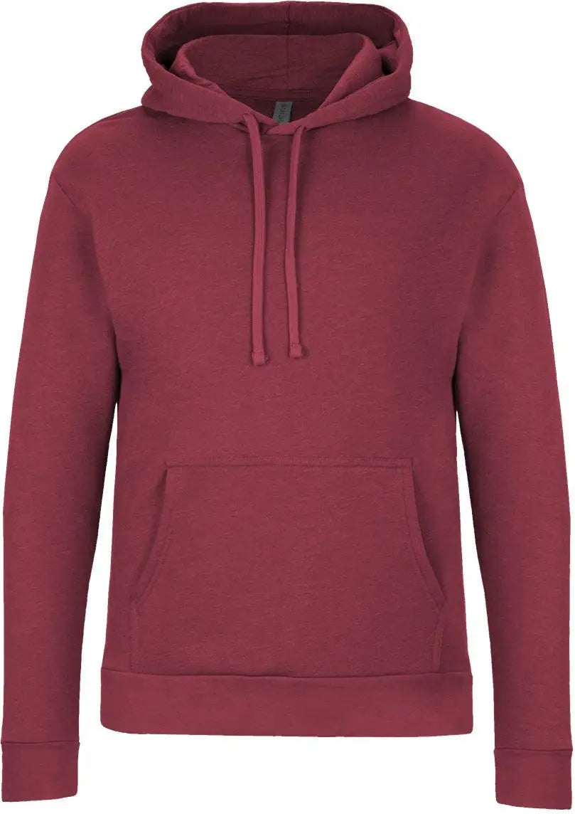 Next Level 9302 Malibu Hoodie - Heather Cardinal - Adult Xs