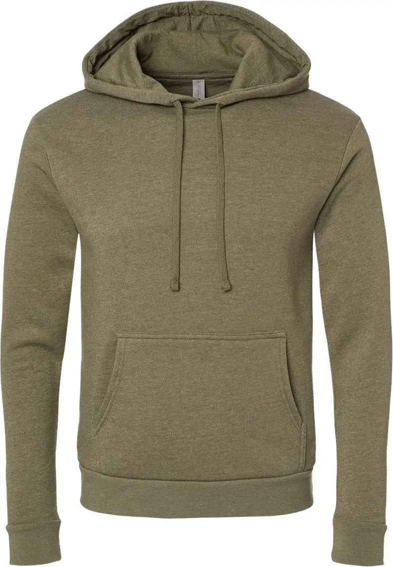 Next Level 9302 Malibu Hoodie - Heather Military Green - Olive / Adult Xs