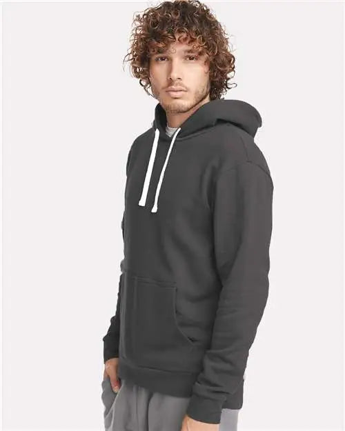 Next Level 9303 Santa Barbara Pullover Hoodie - Heavy Metal