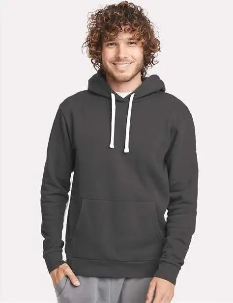 Next Level 9303 Santa Barbara Pullover Hoodie - Heavy Metal