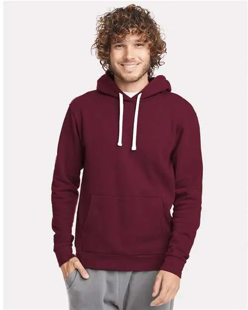 Next Level 9303 Santa Barbara Pullover Hoodie - Maroon