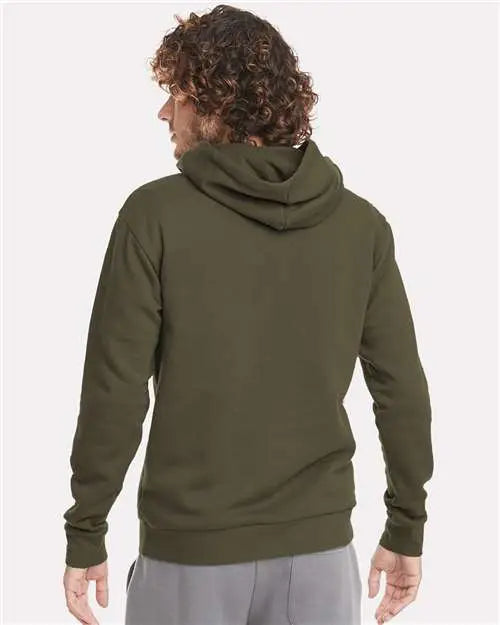 Next Level 9303 Santa Barbara Pullover Hoodie - Military Green