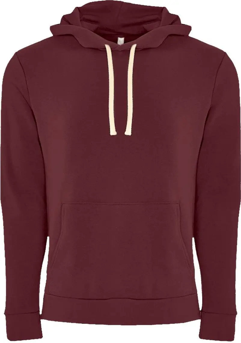 Next Level 9303 Santa Barbara Pullover Hoodie - Oxblood - Adult Xs