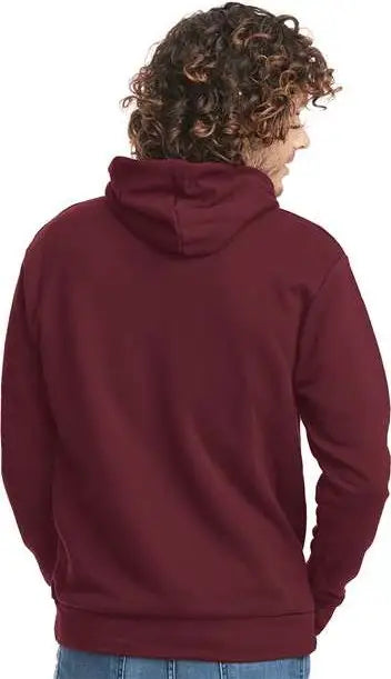 Next Level 9303 Santa Barbara Pullover Hoodie - Oxblood