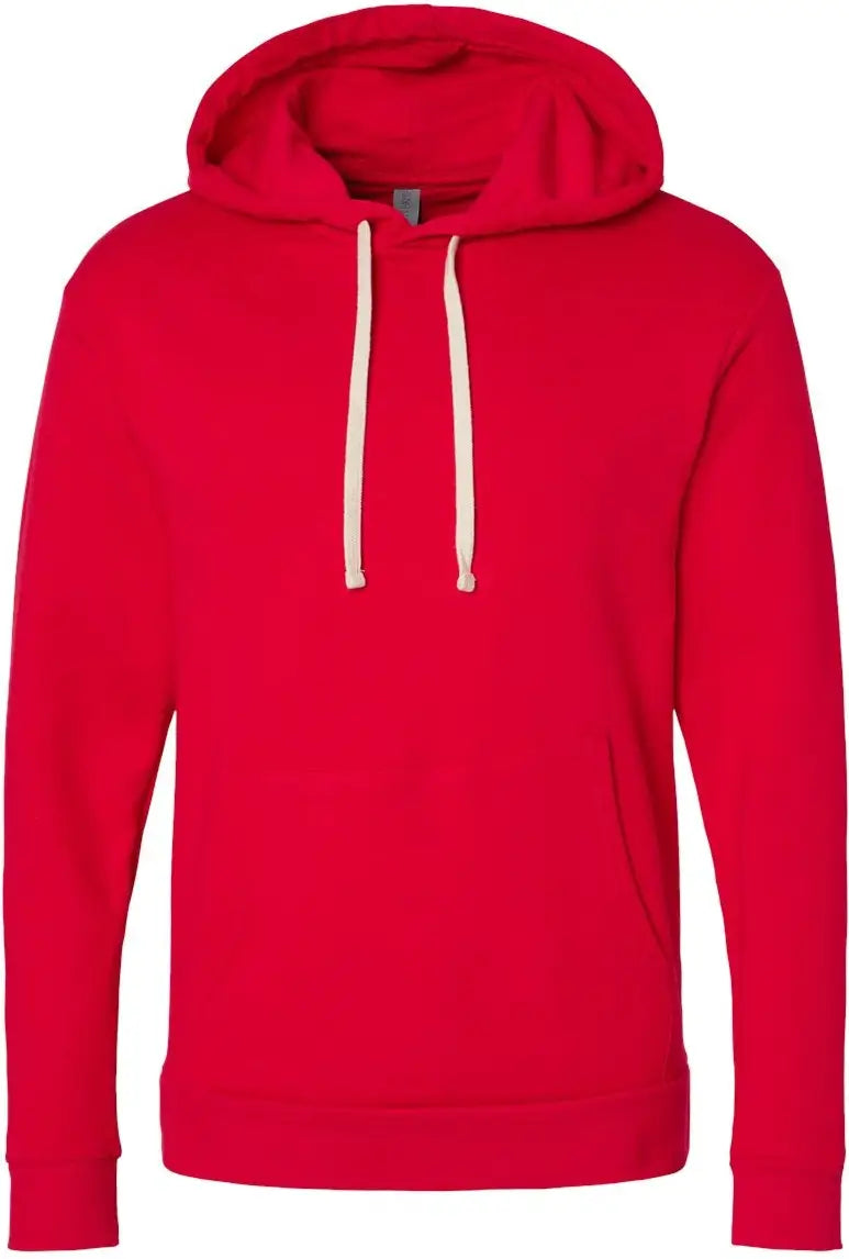 Next Level 9303 Santa Barbara Pullover Hoodie - Red - Adult Xs