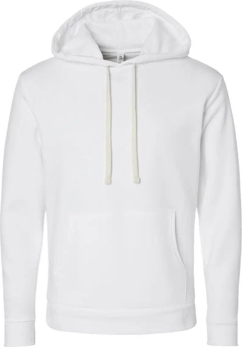 Next Level 9303 Santa Barbara Pullover Hoodie - White - Adult Xs