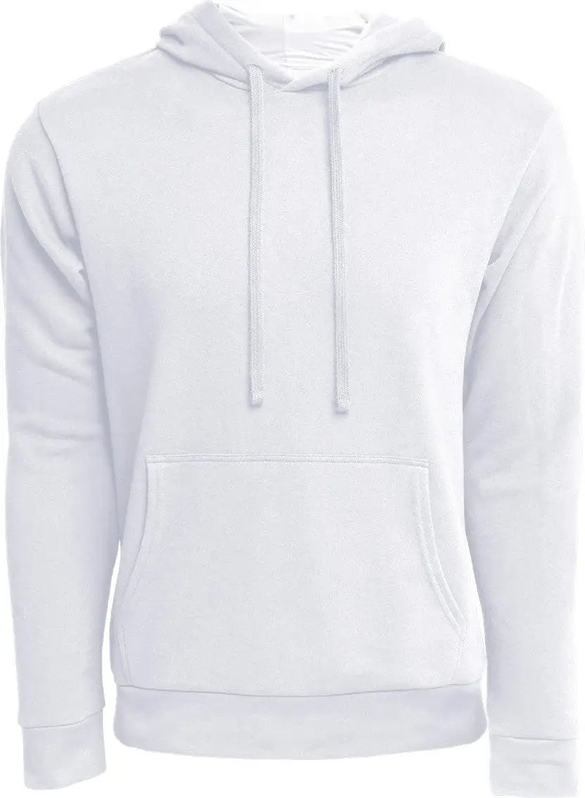 Next Level 9304 Laguna Sueded Hoodie - White - Adult Xs