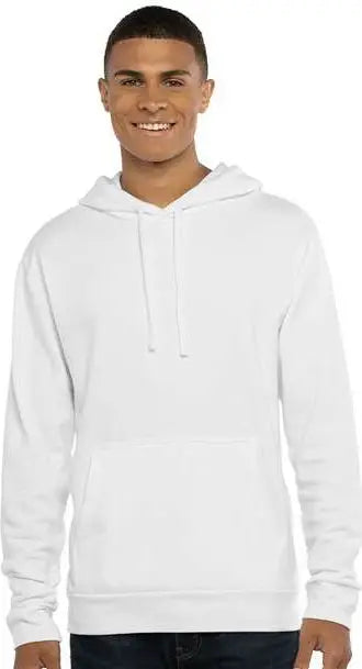 Next Level 9304 Laguna Sueded Hoodie - White - Adult Xs