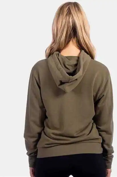 Next Level 9304 Unisex Laguna Sueded Hoodie - Military Green