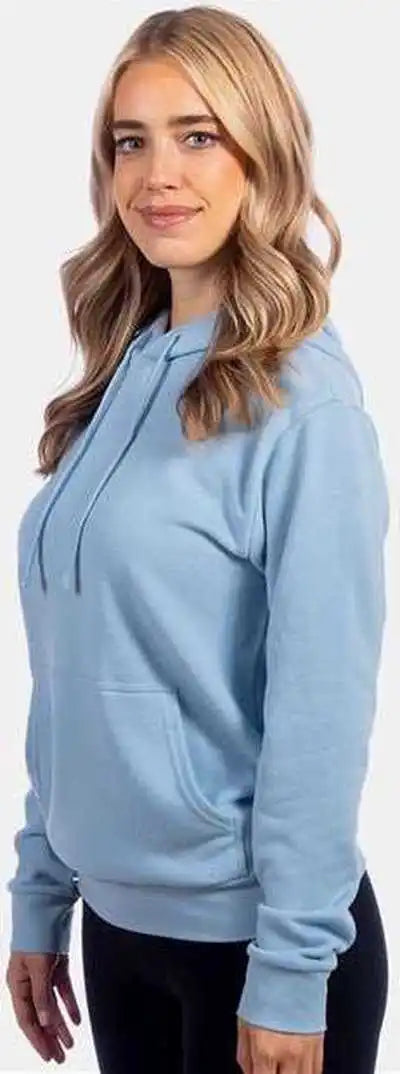 Next Level 9304 Unisex Laguna Sueded Hoodie - Stonewash Denim
