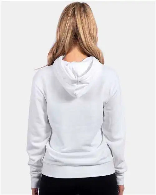 Next Level 9304 Unisex Laguna Sueded Hoodie White