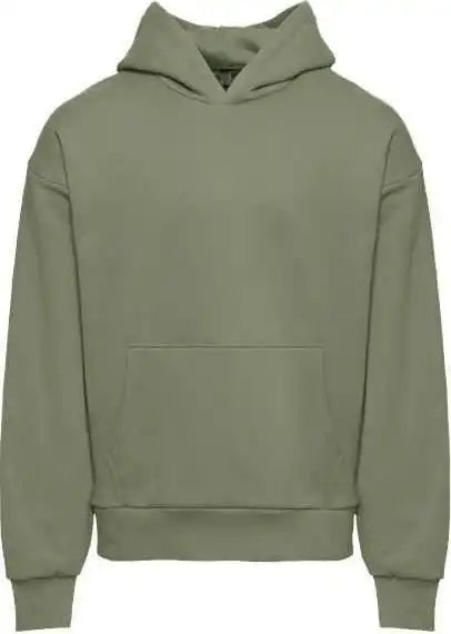 Next Level 9307 Heavyweight Fleece Hoodie Light Olive