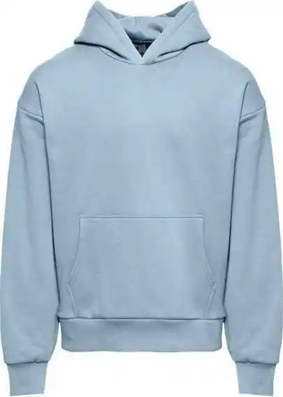 Next Level 9307 Heavyweight Fleece Hoodie - Stonewash Denim