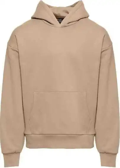 Next Level 9307 Heavyweight Fleece Hoodie - Tan