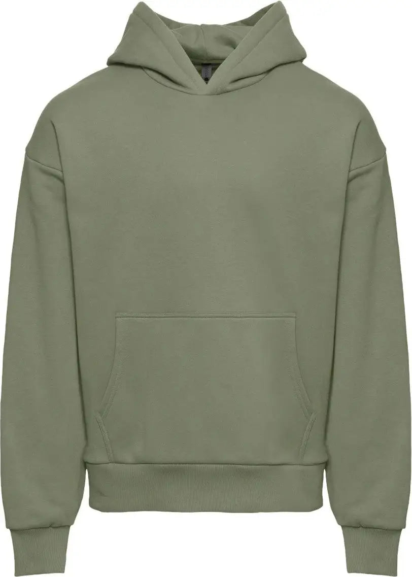 Next Level 9307 Heavyweight Pullover Hoodie - Light Olive