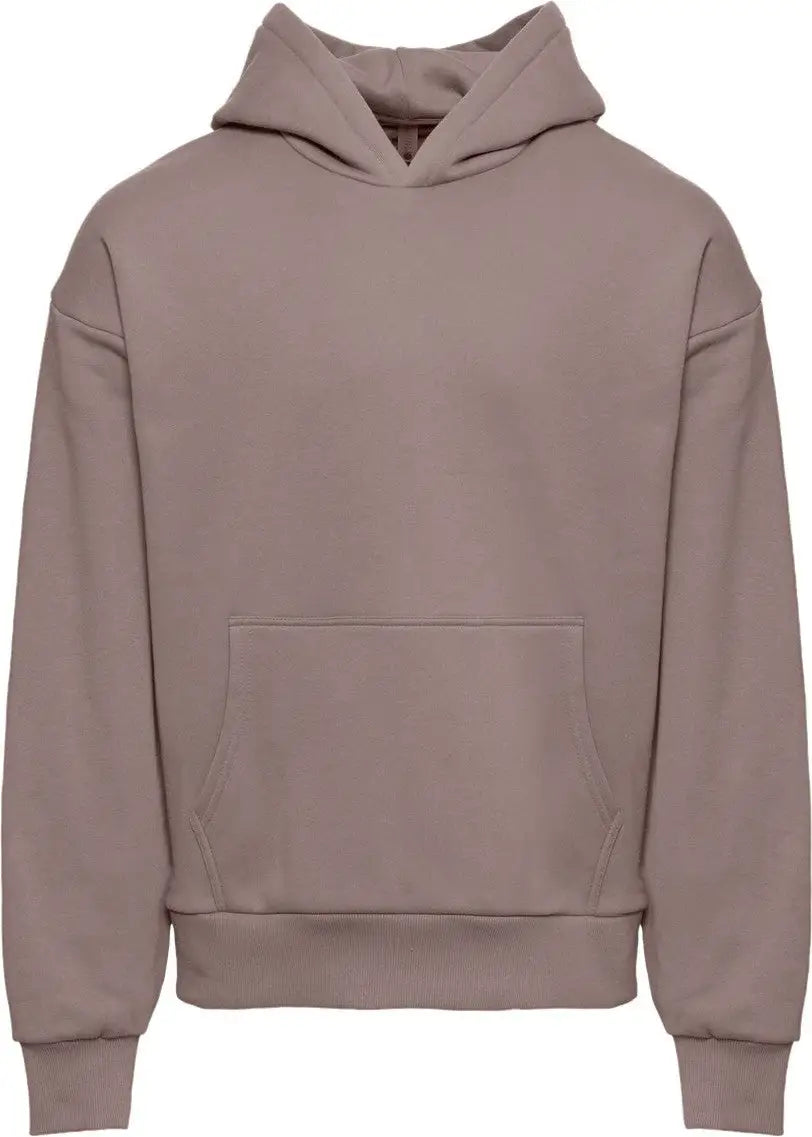 Next Level 9307 Heavyweight Pullover Hoodie - Shiitake - Brwon / Adult Xs