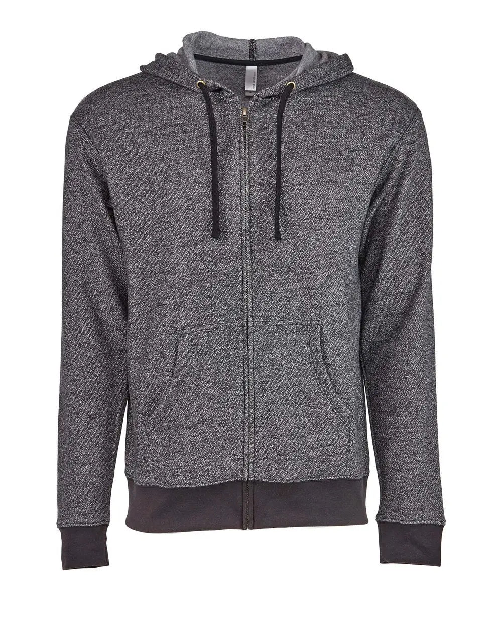 Next Level 9600 Pacifica Full-zip Hoodie - Black