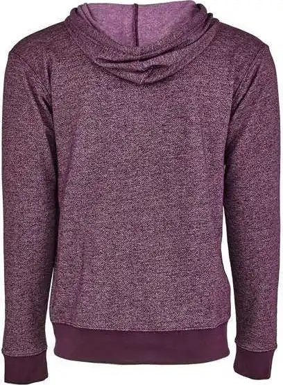 Next Level 9600 Pacifica Full-zip Hoodie - Plum
