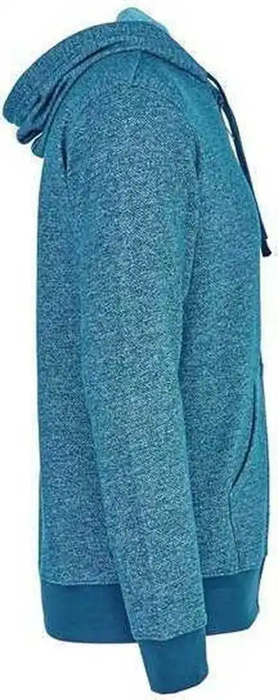 Next Level 9600 Pacifica Full-zip Hoodie - Turquoise - Adult Xs