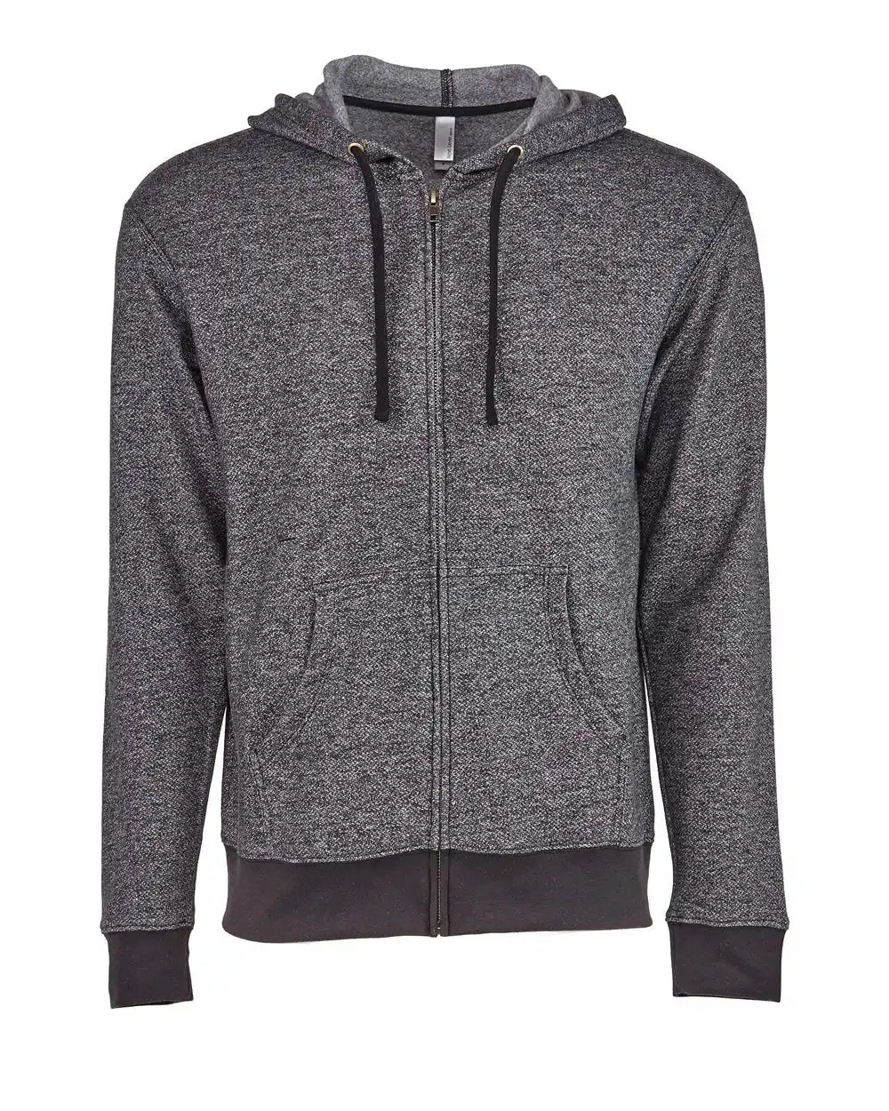 Next Level 9600n Pacifica Full-zip Hoodie - 9600 - Black - Xs