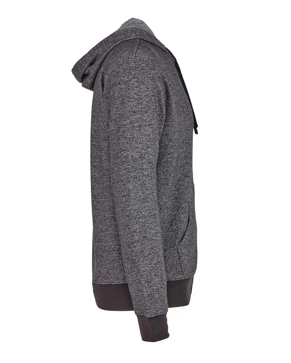 Next Level 9600n Pacifica Full-zip Hoodie - 9600 - Black - Xs