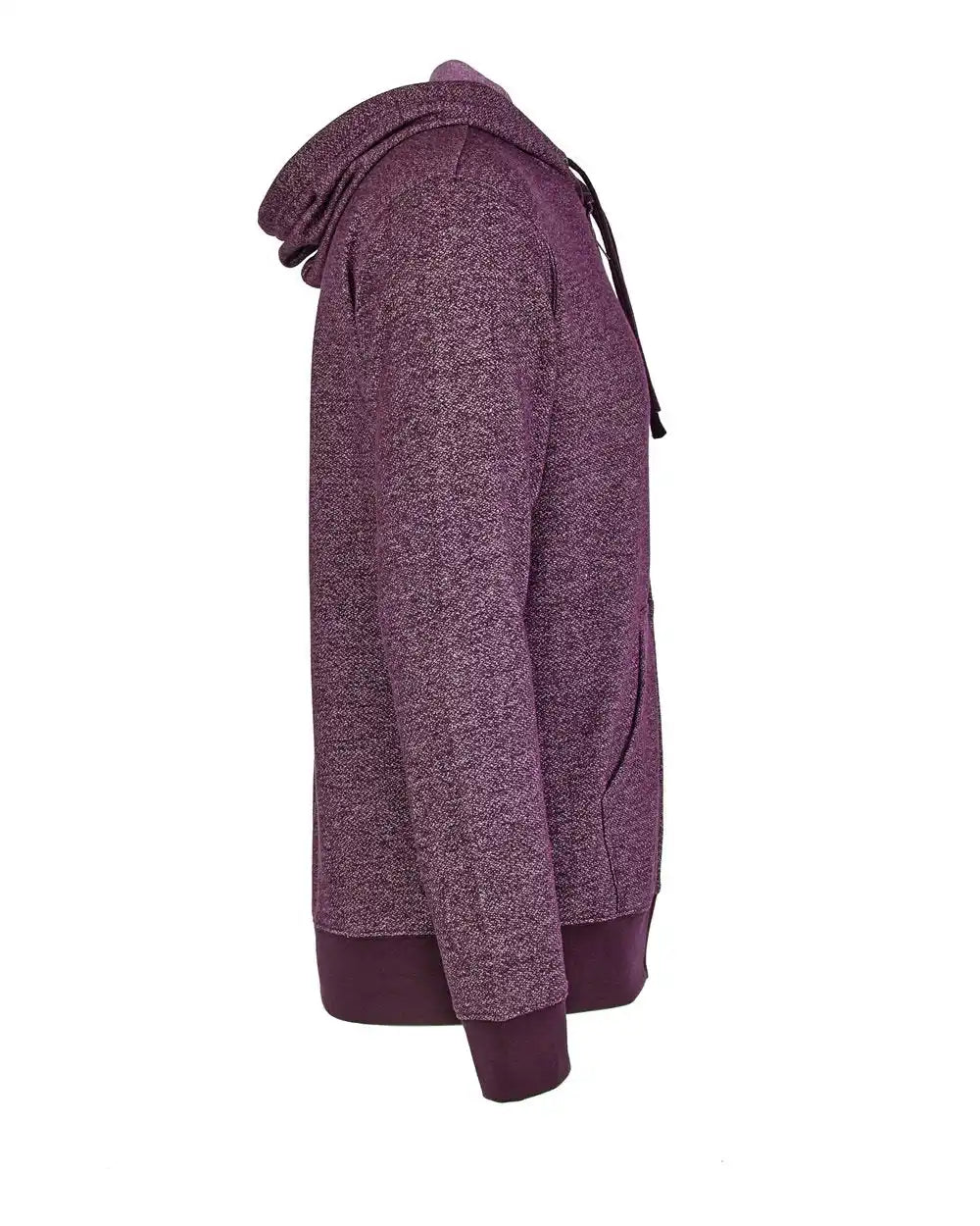 Next Level 9600n Pacifica Full-zip Hoodie - 9600 - Plum - Xs