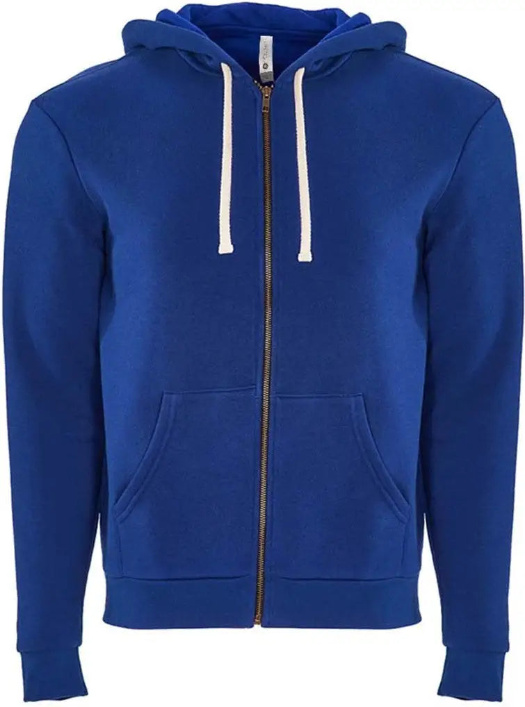 Next Level 9602 80/20 Full Zip Hoodie - Royal - Adult Xs